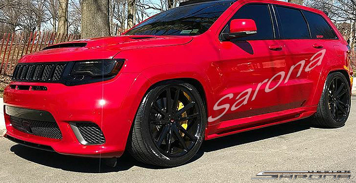 Custom Jeep Grand Cherokee  SUV/SAV/Crossover Side Skirts (2011 - 2021) - $650.00 (Part #JP-004-SS)